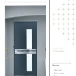 Page 1 catalogue porte d'entrée alu design