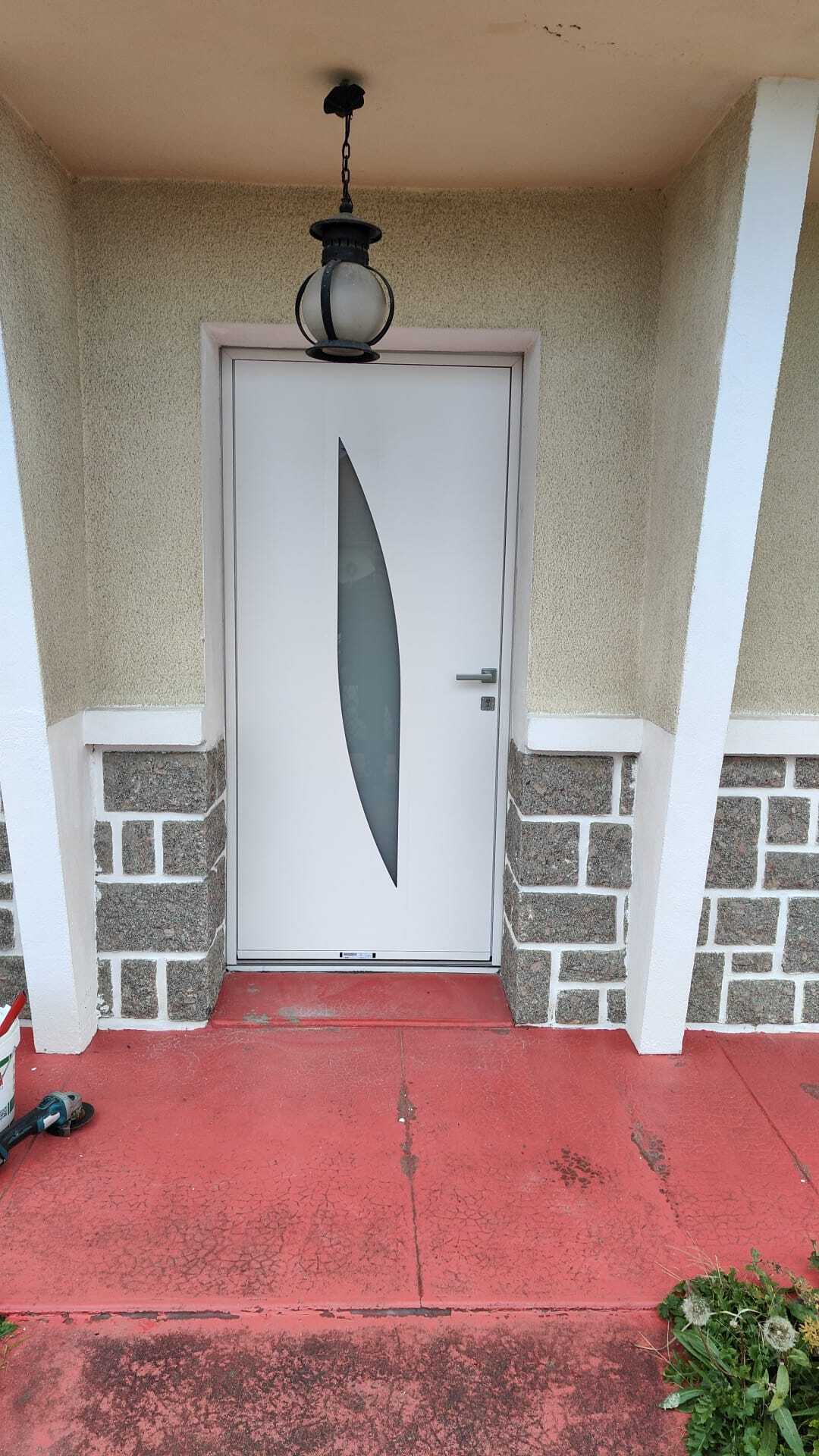 PORTE ENTREE ACIER 85MM