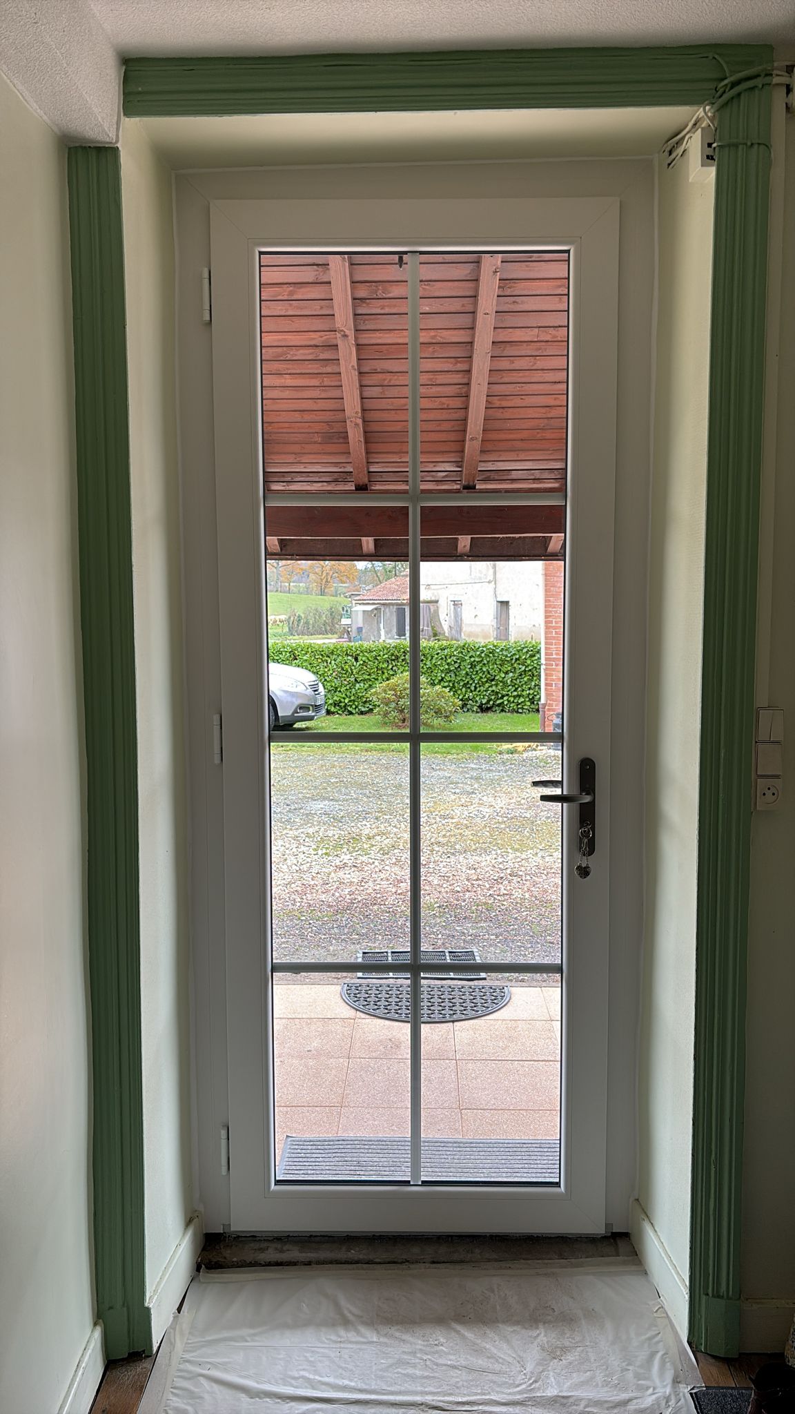 PORTE ENTREE PAVILLON 23