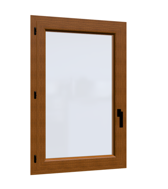 Fenêtre bois exotique