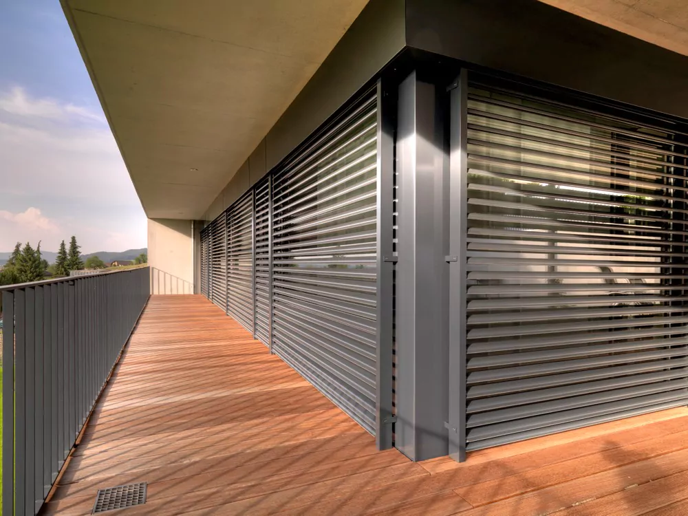 BSO installés sur une grande terrasse à Bellerive sur Allier