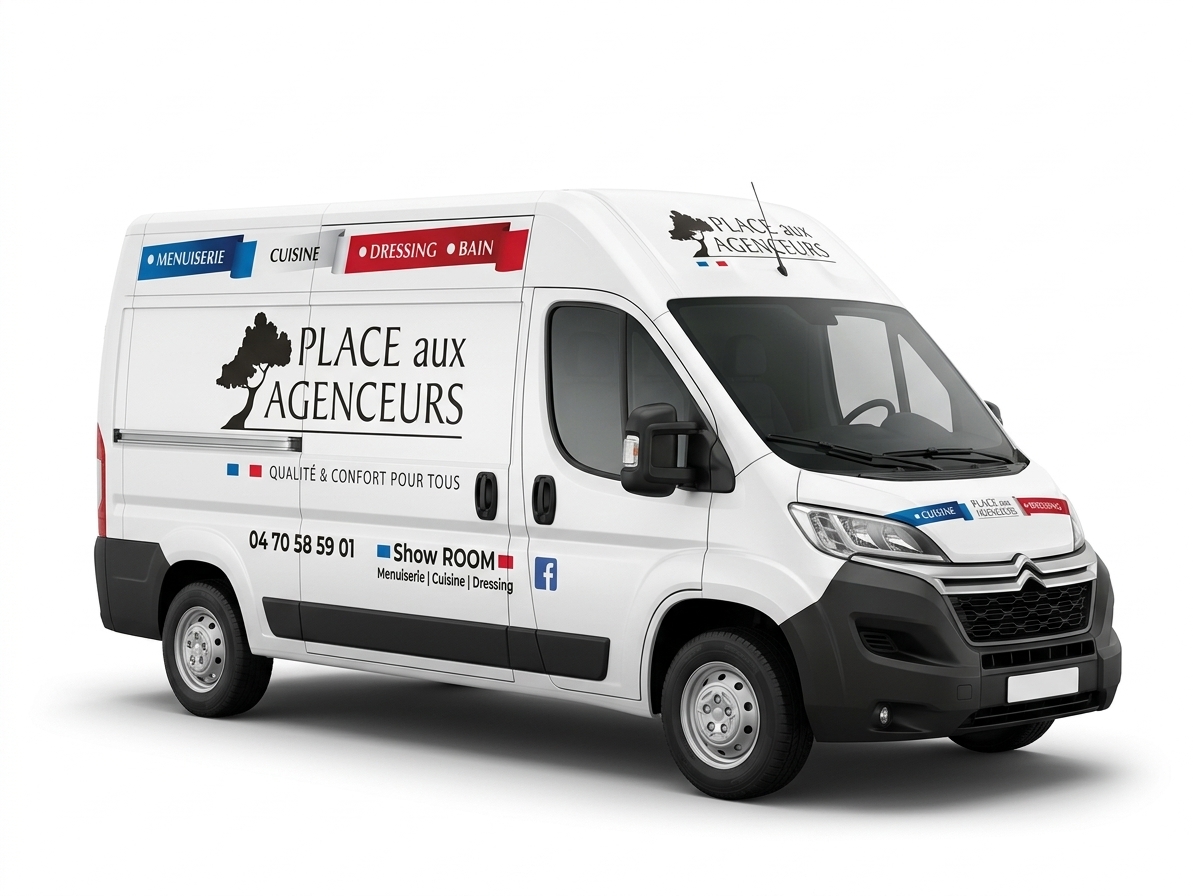 Véhicule d'intervention Place aux Agenceurs